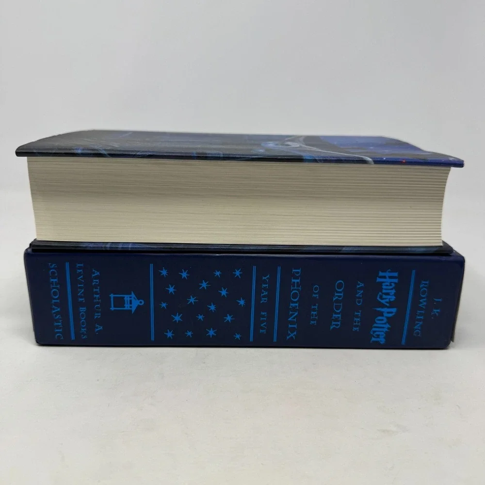 SIGNED DUST SLEEVE Harry Potter and the Order of the Phoenix Hardcover Book‎